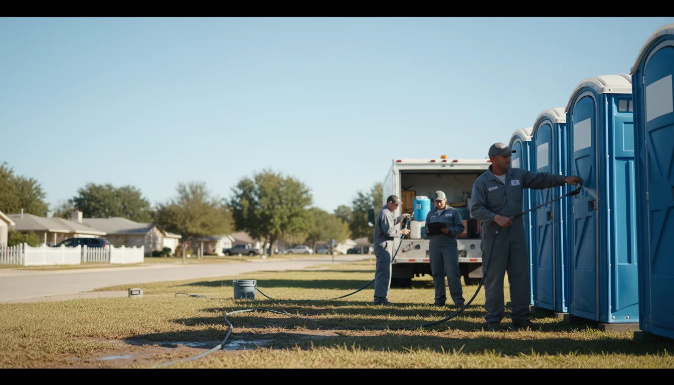 Long-Term Portable Toilet Rental in Cushing, IA near me
